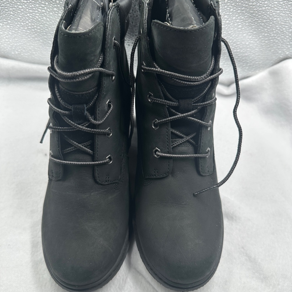 Timberland Black Combat Boots